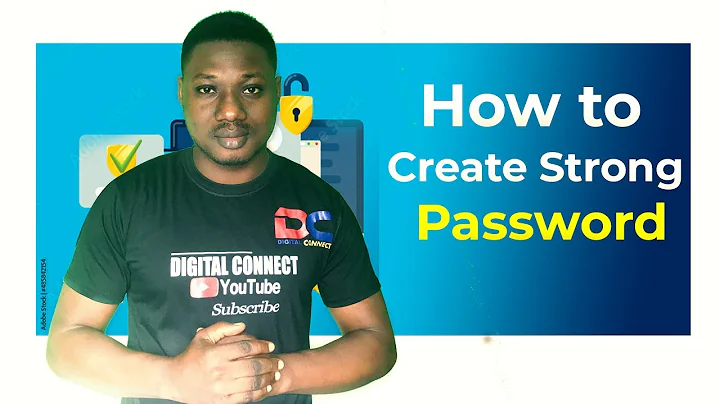 How to create a strong password
