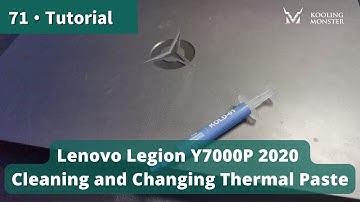 Speed Up Your Lenovo Legion Y7000P 2020 Prevent Overheating With Dust Cleaning & New Thermal Paste