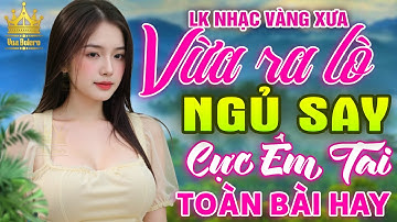 Ca Nhạc Trữ Tình Bolero VỪA RA LÒ CỰC ÊM TAI - LK Nhạc Vàng Xưa Dễ Nghe Dễ Ngủ MỚI NHẤT HAY NHẤT