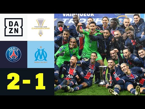 Icardi & Neymar bescheren Pariser Triumph: PSG - Marseille 2:1 | Trophée des Champions | DAZN