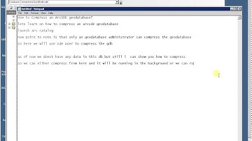 How to Compress an ArcSDE Oracle geodatabase ESRI ?