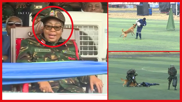 MBWA wa KIVITA wa JESHI AFANYA BALAA, AMNG'ATA JAMAA kwa HASIRA, AMUACHA MDOMO WAZI RAIS SAMIA......