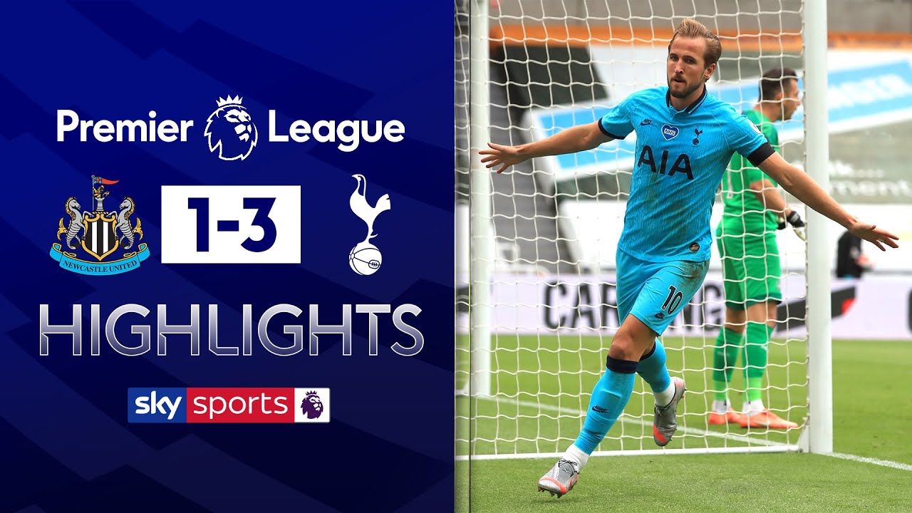 Kane scores his 200th club goal! | Newcastle 1-3 Tottenham | Premier League Highlights