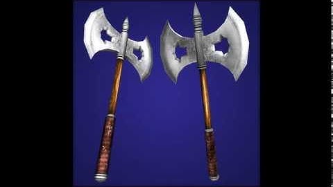 Axe 3D Model | Weapons / Military 3D Models | max, 3ds, c4d, obj, lwo