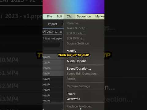 How To AUTO EDIT to the BEAT of a SONG in PREMIERE PRO 2023 (Automate to Sequence)