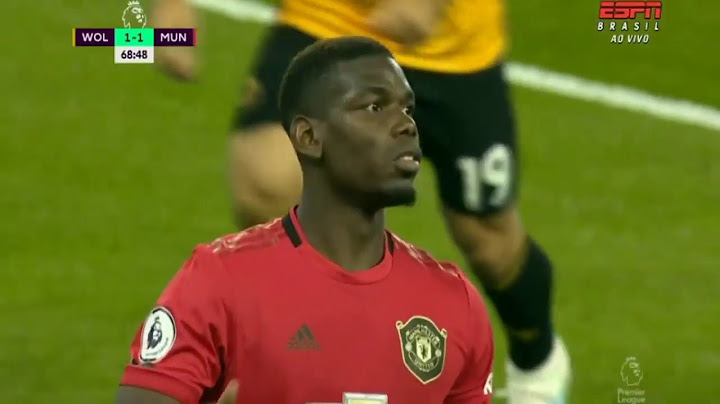 POBGA PERDE PÊNALTI E MAN UNITED EMPATA COM WOLVES