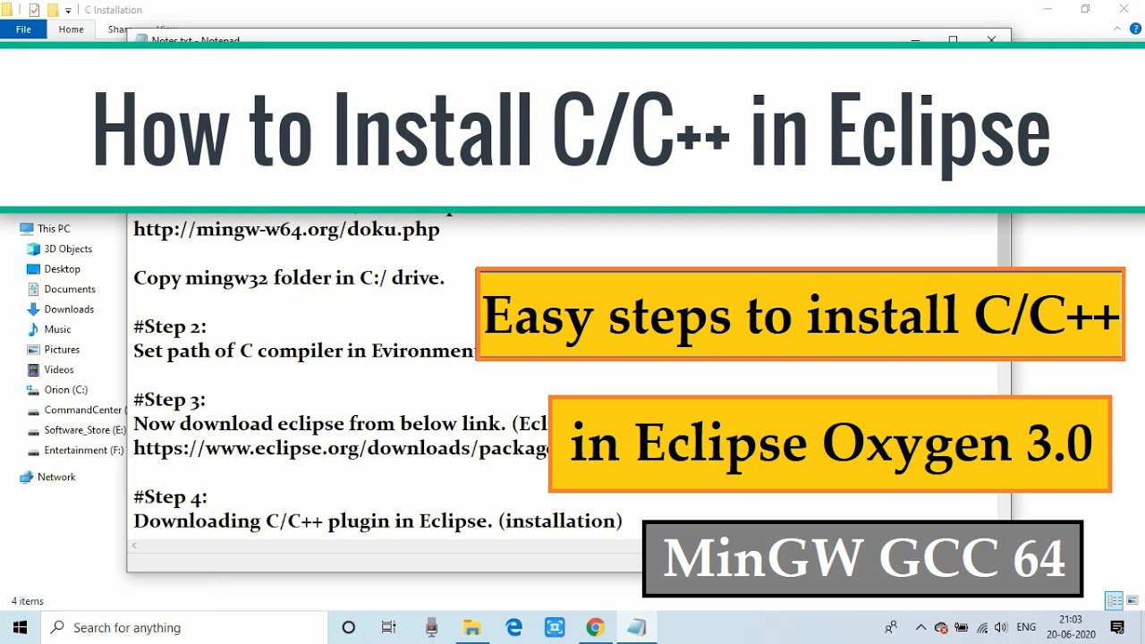 eclipse how to install mingw eclipse how to install mingw