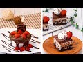 Strawberry Cake Decorating Tutorials  | So Yummy Cake Tutorials | Easy Chocolate Cake | Master Cake