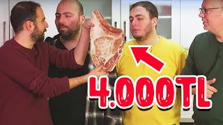 Dünyanın En Pahalı Etini Yedik  Kilosu 4000 TL  Kobe Beef