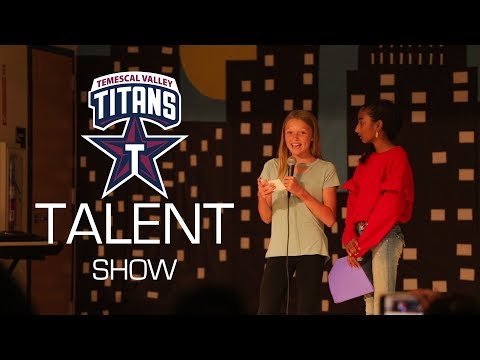 2018 Temescal Valley Elementary School Talent Show.