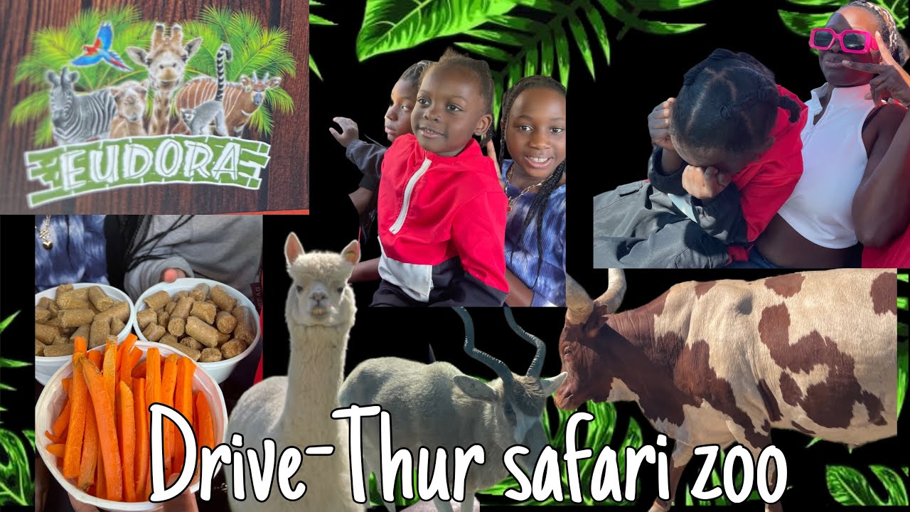 COME WITH DannyMonique AND FAMILY TO EUDORA WILDLIFE SAFARI PARK IN