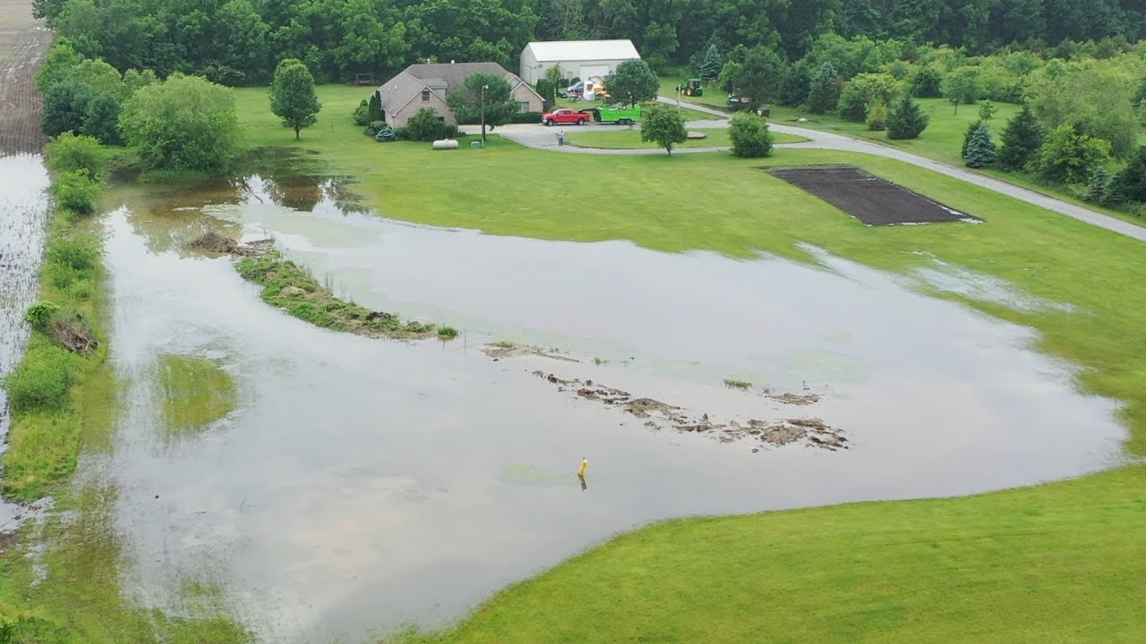 Yard Flooded! - YouTube