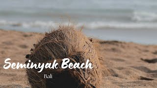 30 Day Content Challenge(day 10) : A Peaceful morning at Seminyak Beach in Bali | Indonesia | Vlog