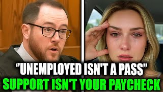 Judge SLAMS Ex-Wife for Demanding More Child Support – Just Because She’s Jobless!