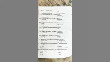 Class 8 Science Annual Exam Last Year ( 2023-24 ) Question Paper #shorts #ytshorts #youtubeshorts