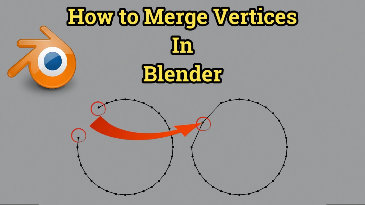How to Merge Vertices In Blender | Blender Tutorial - YouTube