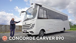 Driving a caravan in the price of a luxury apartment: Concorde Carver 890 RRL - volant.tv