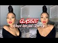 Classic Red Lip & Winged Liner | Misa Laraine