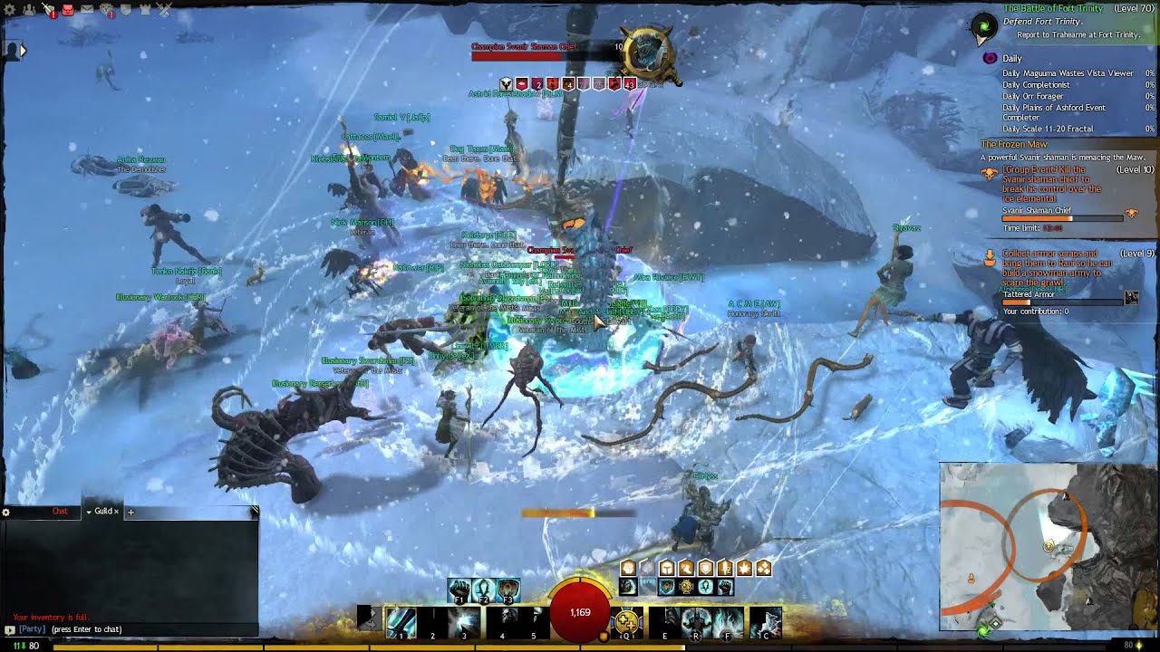 Guild Wars 2 The Frozen Maw WORLD BOSS!!! YouTube