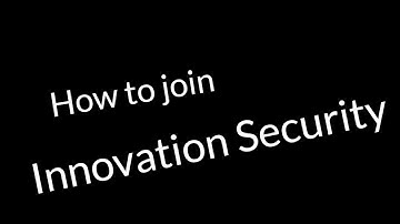 Full Tutorial On How To Join Innovation Security