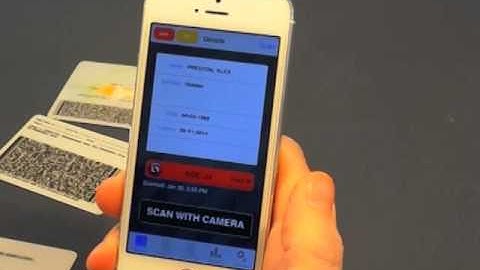 iPhone 5 Camera ID Scanner - Free on iTunes