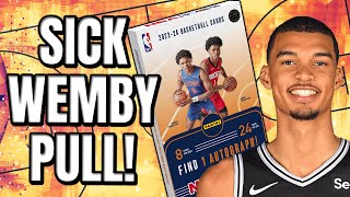 I KEEP HITTING WEMBY!!! | 2023-24 Panini Hoops TWO HOBBY BOX Review!