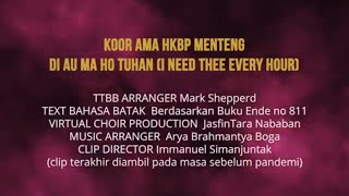 Video thumbnail of "KOOR AMA HKBP MENTENG "Di Au Ma Ho Tuhan""