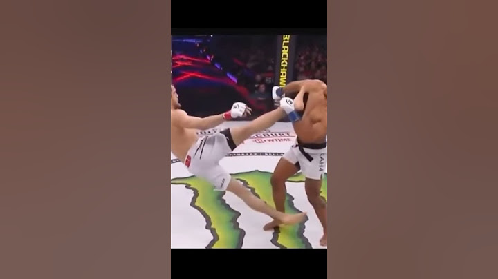 Usman Nurmagomedov Lands insane “Question Mark ? Kick” on Benson Henderson. #shorts #bellator #mma