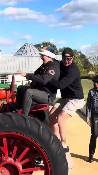 Just a normal day at the apple orchard