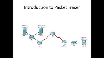 Introduction to Packet Tracer Connectivity with an example