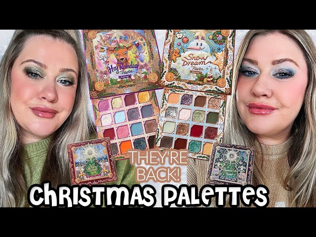 ODEN'S EYE CHRISTMAS PALETTES ARE BACK + 2 NEW ONES! ❄️🎄 HEY