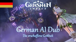 Genshin Impact - Die erschaffene Gottheit (German AI Dub) #elevenlabs #genshinimpact