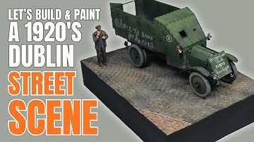 Building a Street Diorama Base! (CSM, 1/35)