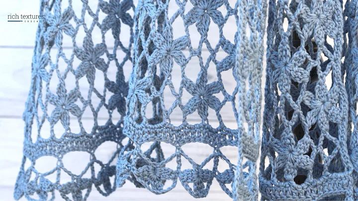 Orchid Shawl Crochet Pattern