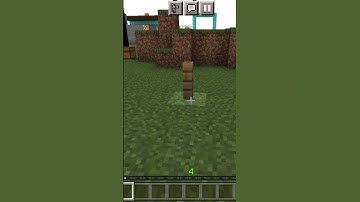 Fence logic 😂 Minecraft #minecraft #shorts