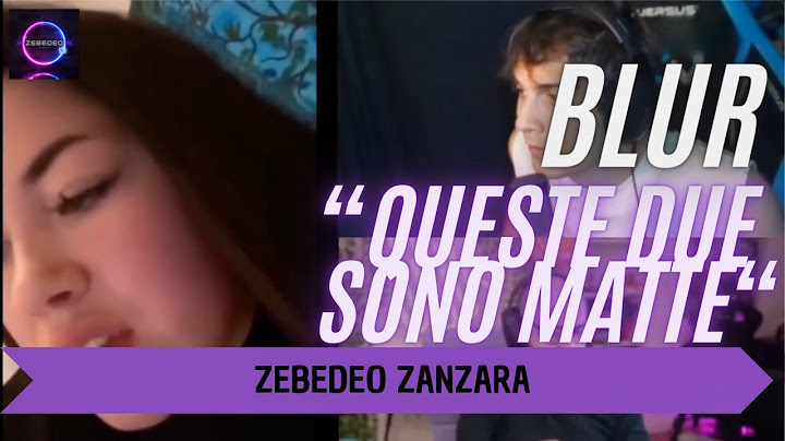 BLUR REAGISCE AL DISSING FRA ANNA PEPE E MARTA DADDATO
