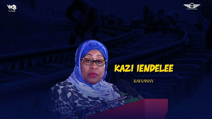 Rayvanny - Kazi Iendelee (Official Audio)