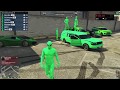 Gta 5 Online GREEN GANG CAR MEET PS4 / GREEN GANGS PULL UP / #roadto1,000subs