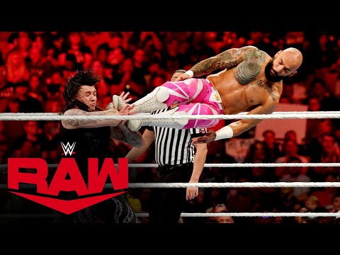 FULL MATCH – Ricochet vs. “Dirty” Dominik Mysterio: Raw highlights, Oct. 30, 2023