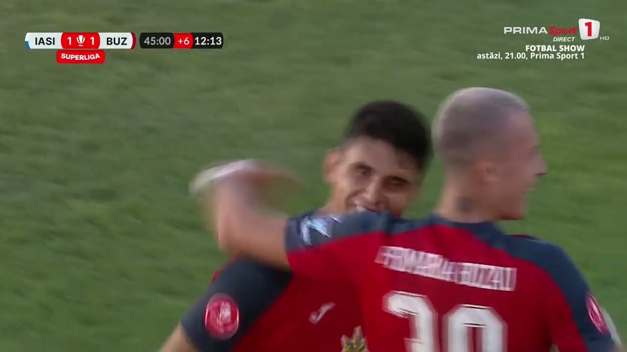 Poli Iași 1-2 Gloria Buzău