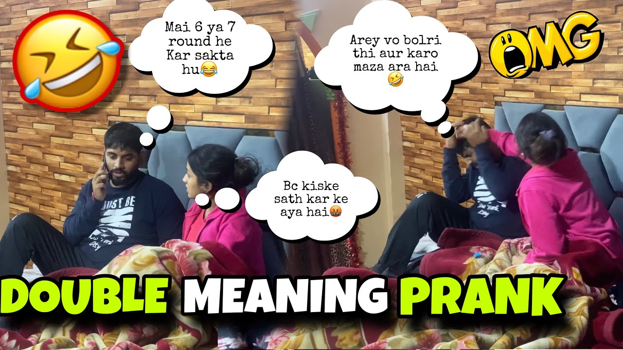 Mai 6 7 Round He Kar Sakta Hu Double Meaning Prank On Wife Prank elvish-bhai-meme-elvish-bhai-ke-aage-koi-bol-sakta-hai-kya-hai-fan