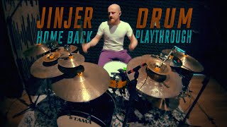 JINJER - Home Back - Drum Playthrough