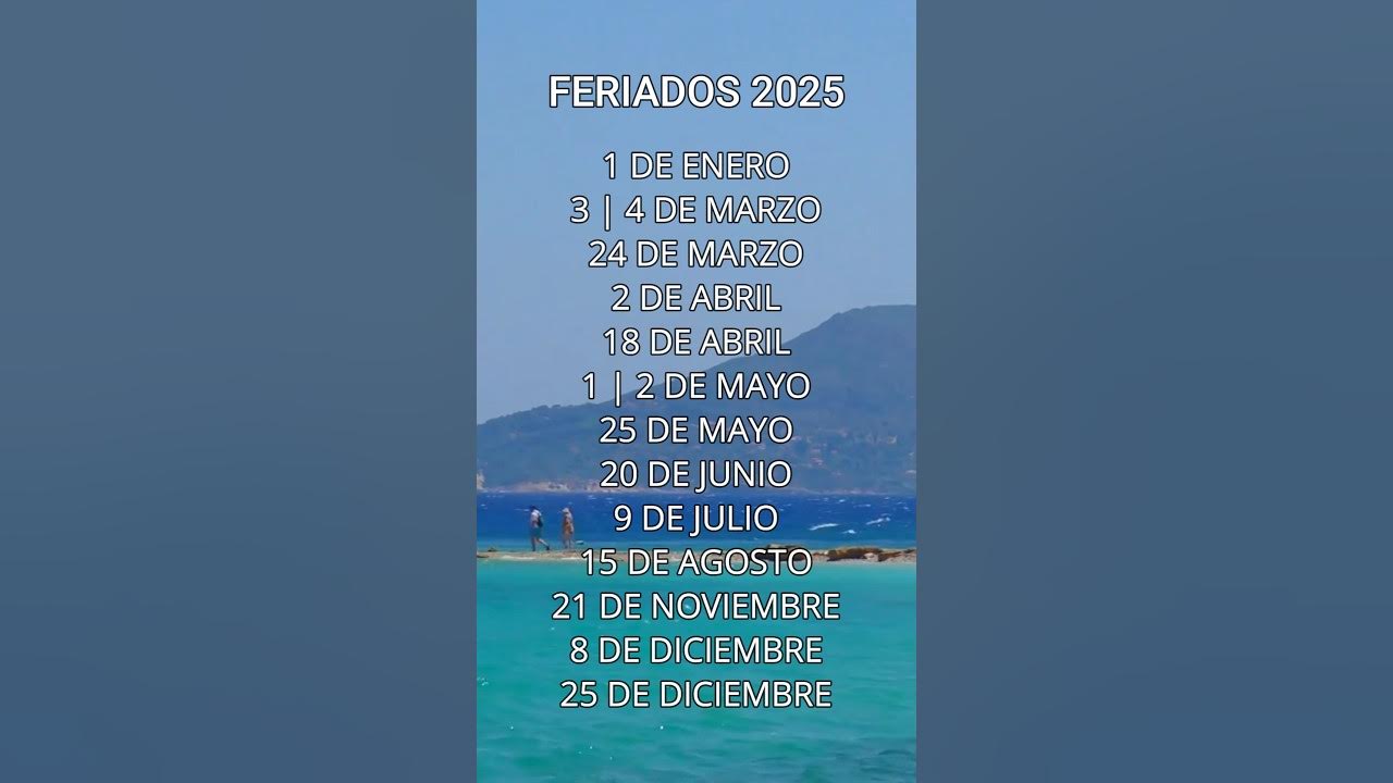 shorts FERIADOS 2025 ARGENTINA OFICIAL feriado argentina 2025 