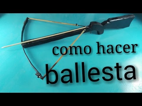 Vídeo: Com fer una ballesta (amb imatges)