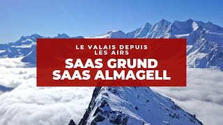 Ep.13 Le Valais Depuis Les Airs Saas Grund Et Saas Almagell En Hiver