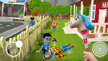 Dark Riddle 5-Story ( MOD ALL SKINS ) Gameplay horror game guide Part 450