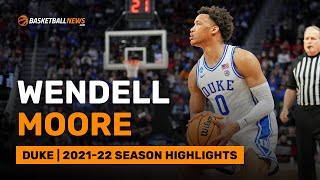 Wendell Moore Duke 2021-2022 Season Highlights