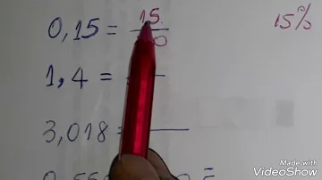 Como transformar 3 75 em fração?