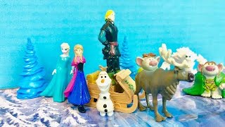 Disney Frozen My Busy Book Story And Toy Figures