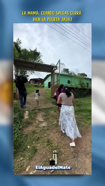 Cuando salgas cierra bien la puerta